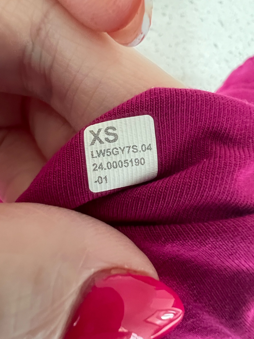 lululemon Scuba Mid Rise Oversized Jogger *Regular (NWT) Ripened Raspberry - Picture 13 of 15